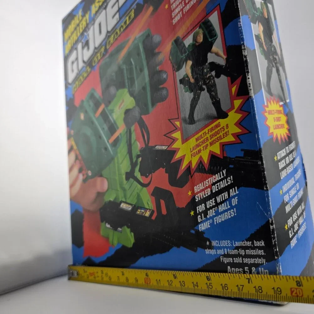 1993 Hasbro‎ GI Joe American Hero Mobile Artillery Asssault Back Attachment Only